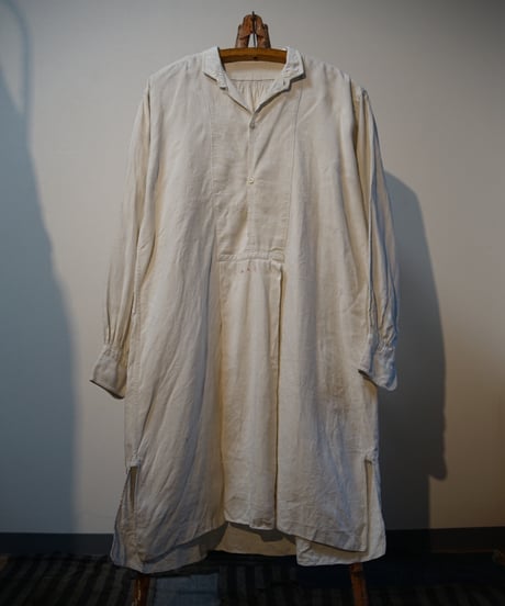 1900~1920s French linen pullover shirt