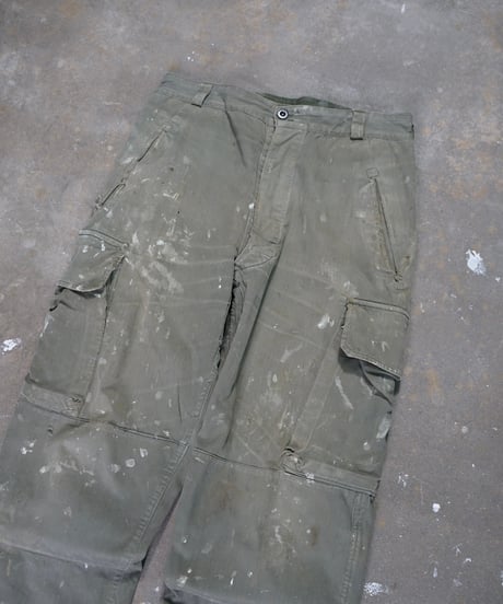 1950s French army M-47 cargo pants late model