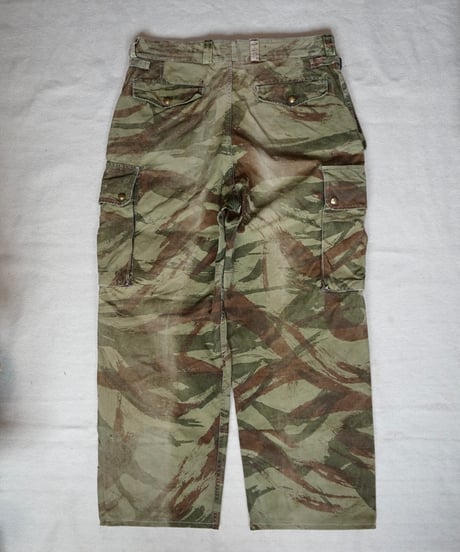 1950s French army TAP47 LIZARD CAMO trouser “hopsack”
