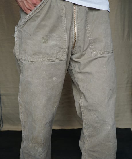 1960s French Helicopter mechanic pants “CIGOGNE AVIATION”