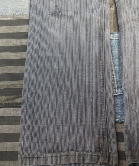1950~60s French cotton stripe work pants