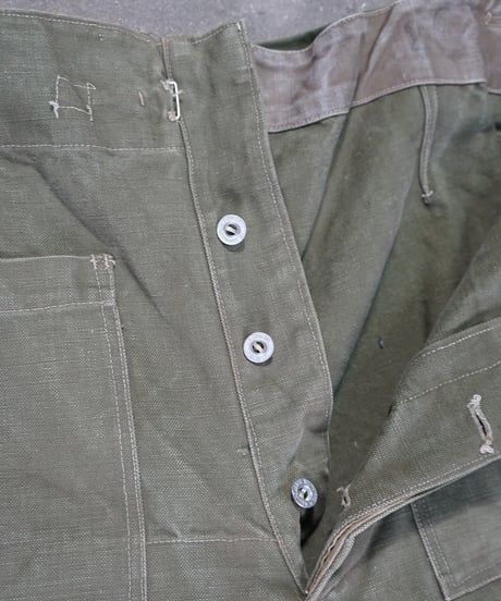 1930~40s French army M-35 tank crew pants
