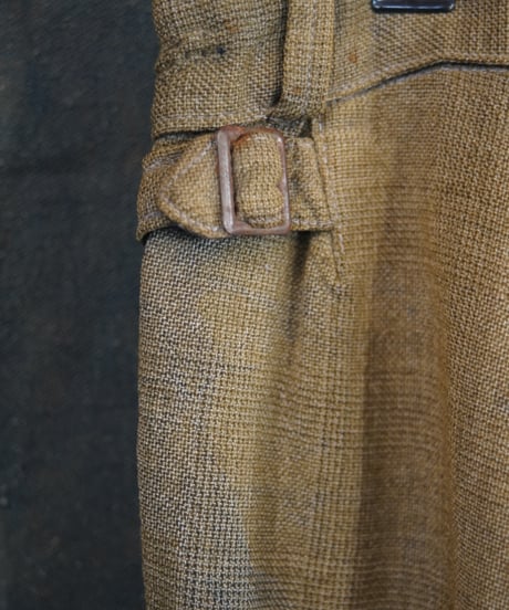 1930~40s French wool×hemp farmers trouser