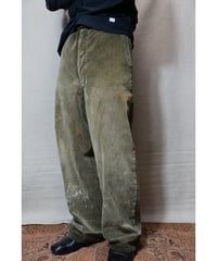 1940s German corduroy painter work pants