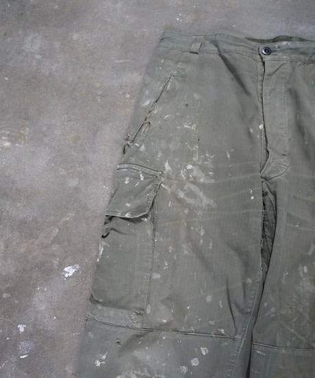 1950s French army M-47 cargo pants late model