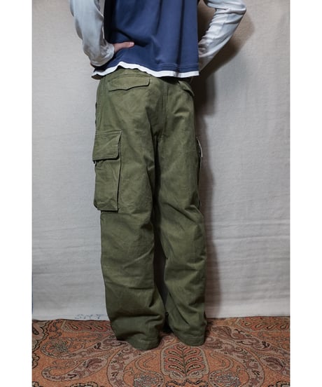 1940~50s French army M-47 cargo pants “early model”