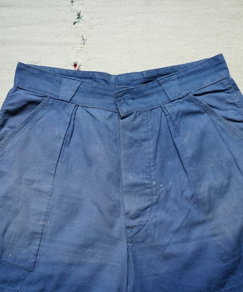 1950s French work métis shorts | lozu vintage