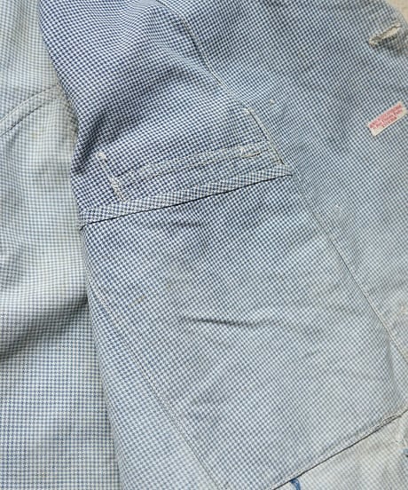 ~1930s French double breasted cook jacket