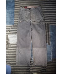 1940s French cotton stripe work pants ”Le Meilleur d'Amiens“