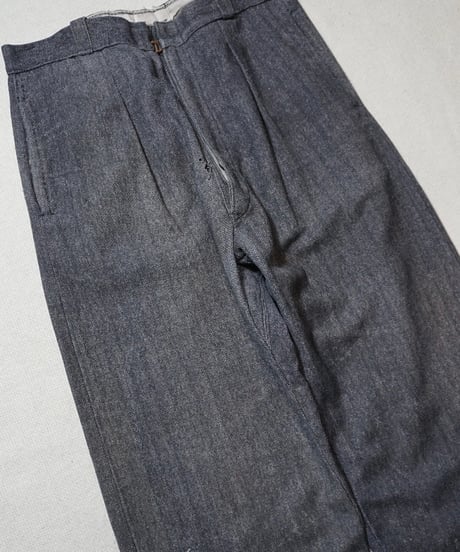 1950s French wool farmers work pants