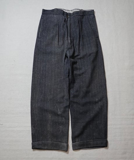 1950s French wool farmers work pants