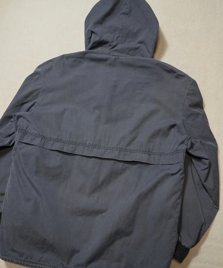 1950s German gray cotton hooded ski jacket