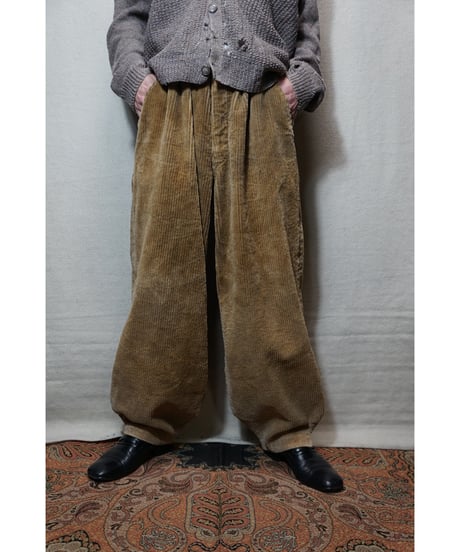 1940s German brown corduroy knickerbockers pants