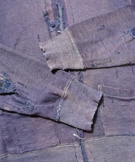 1930~40s US wool sports knit jacket