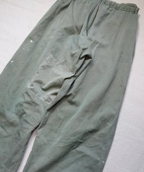 1950s Belgian army over pants “modified”
