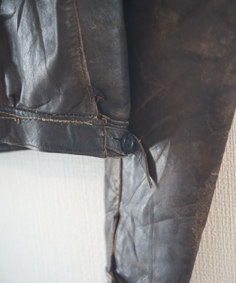1940s German leather jacket type Hartmann | loz