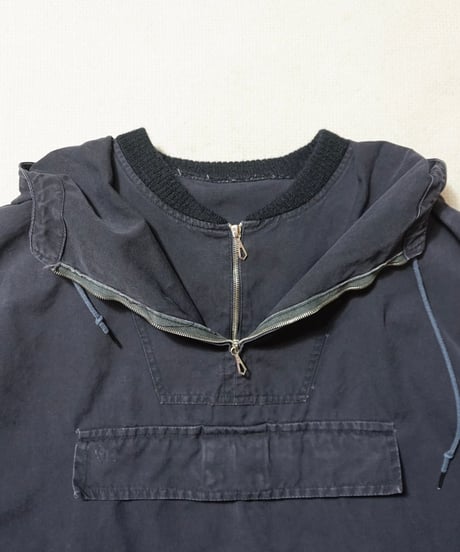 1950s Finnish black cotton anorak
