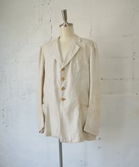 1920~40s French linen colonial officer jacket