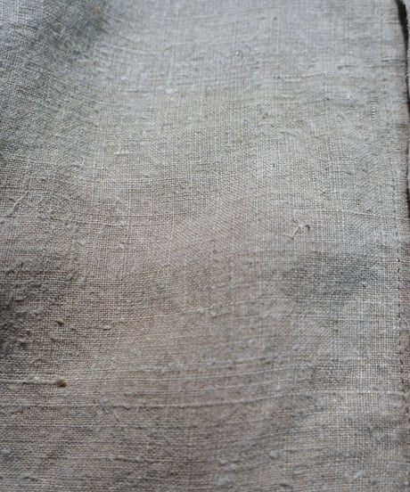 French work-style jacket made of antique linen
