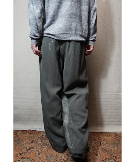 1940~50s German heavy rayon slacks