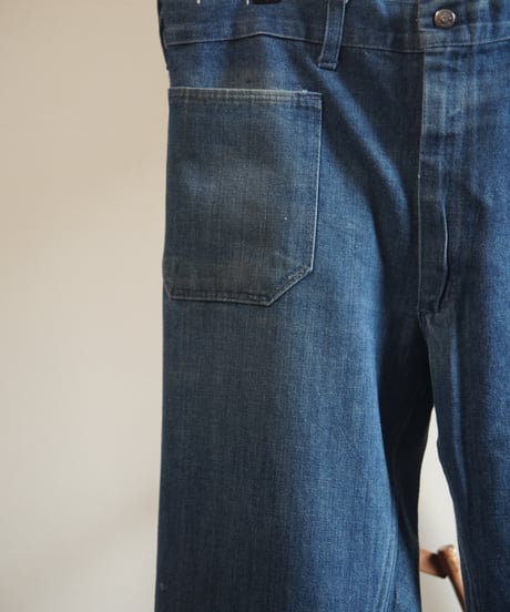 1970s US navy sailor denim