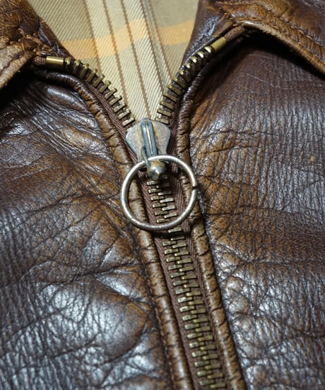 1940s German motorcycle leather jacket