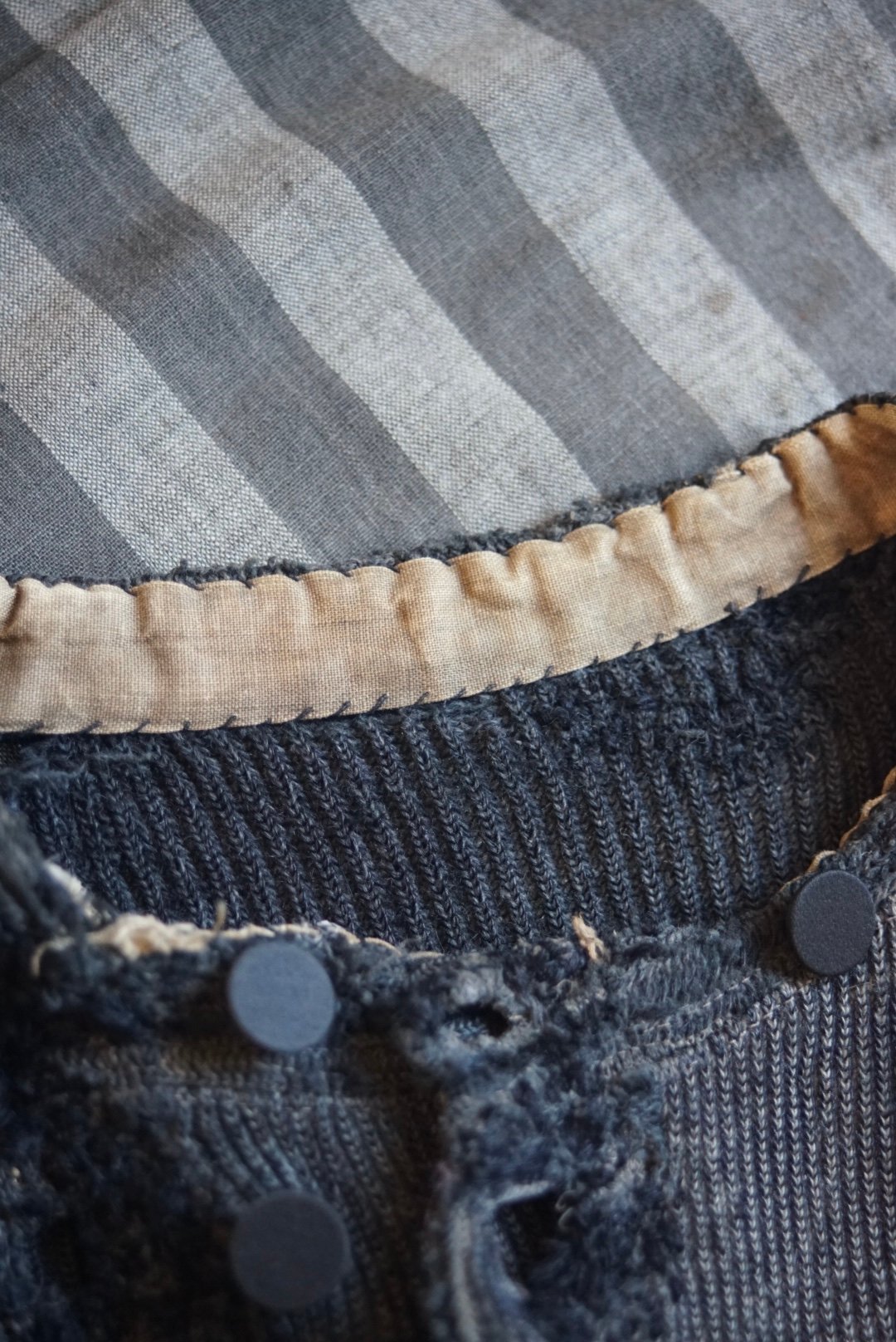 1920s German double breasted knit jacket | lozu