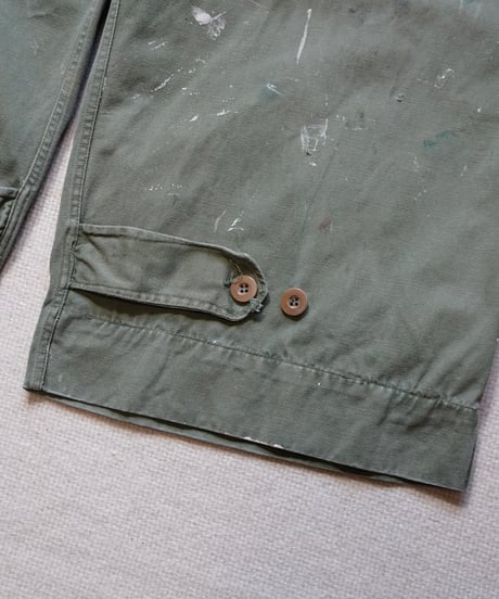 1950s Belgian army over pants “modified”