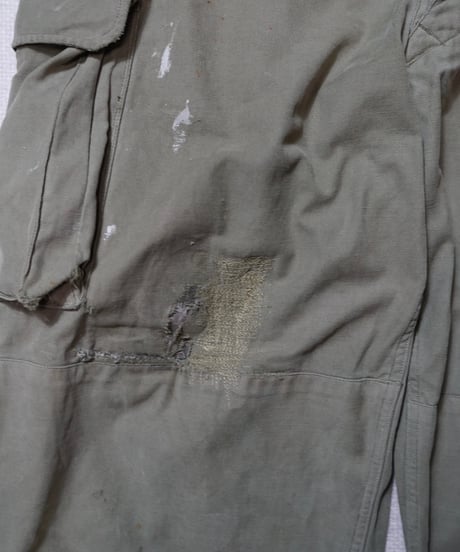 1940~50s French army M-47 cargo pants “early model”