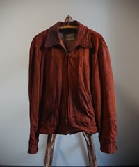 1960s USA suede leather sports jacket