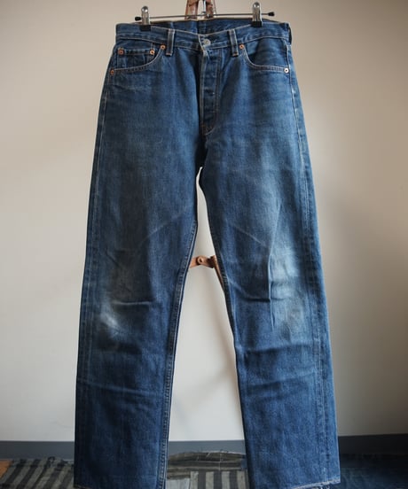 1990s USA Levi’s 501 blue denim