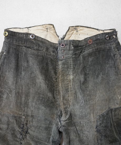 ~1940s French corduroy farmers work pants “ Adolphe Lafont”