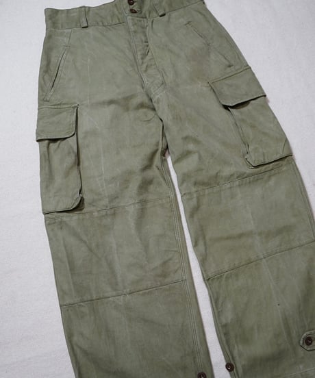 1940~50s French army M-47 cargo pants “early model”