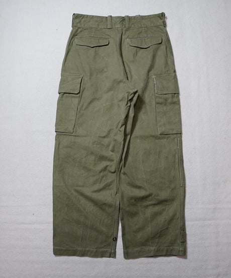 1940~50s French army M-47 cargo pants “early model”