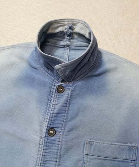 1950~60s French light moleskin work jacket “VULCAIN”