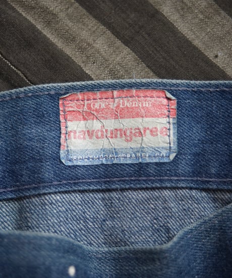 1970s US navy sailor denim