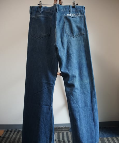 1970s US navy sailor denim