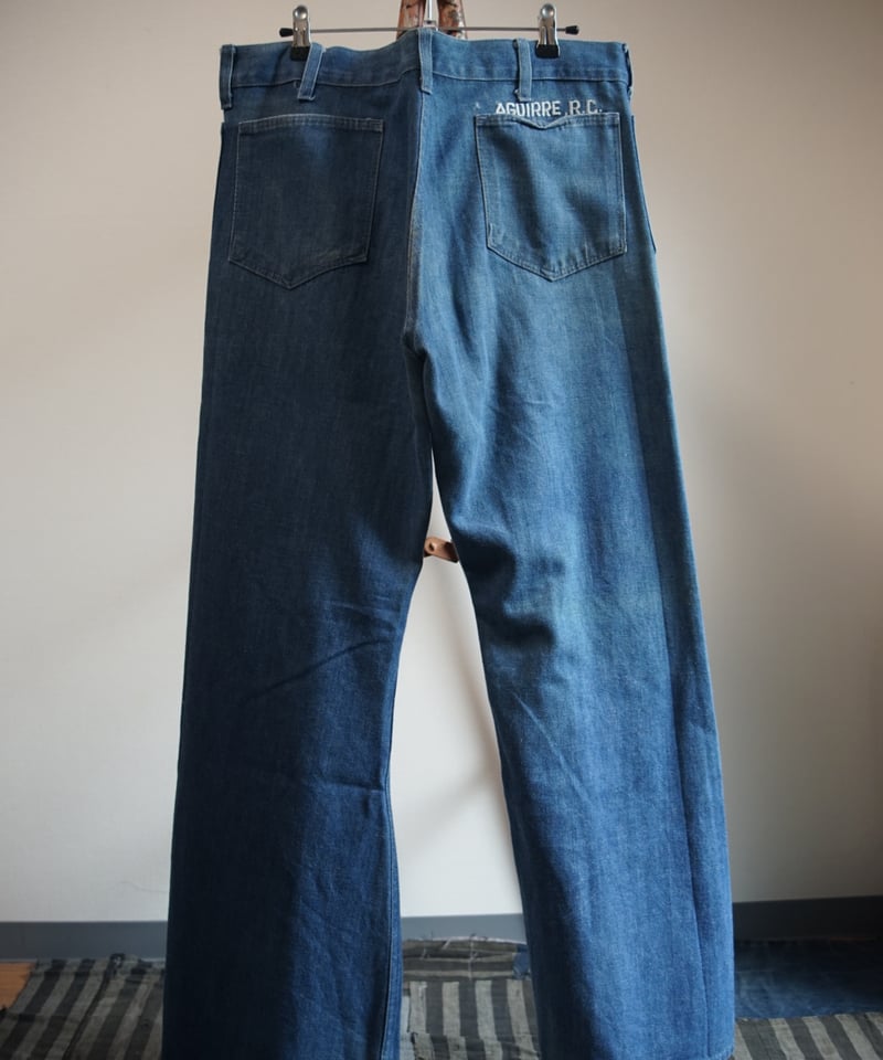 1970s US navy sailor denim | lozu vintage