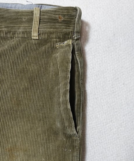 1940s German corduroy painter work pants