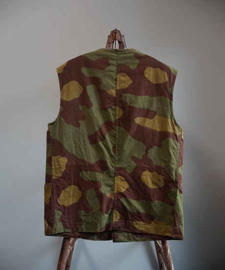 1960s Italian Sanmarco camouflage vest ‘‘TELO MIMETICO‘‘