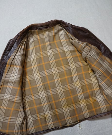 1940s German motorcycle leather jacket