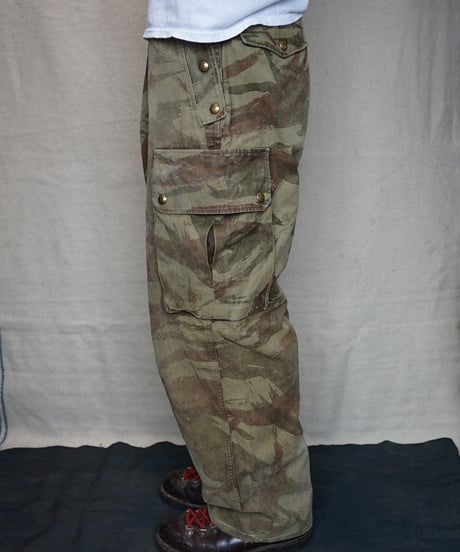 1950s French army TAP47 LIZARD CAMO trouser “hopsack”