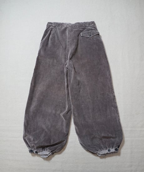 1940~50s German corduroy knickerbockers pants