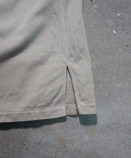 1950s French cotton satin safari shirt