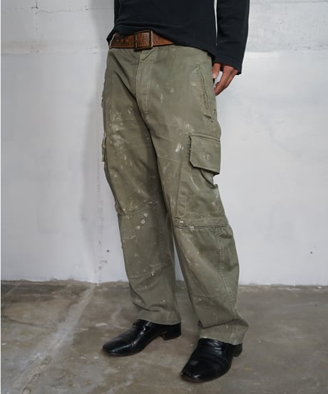 1950s French army M-47 cargo pants late model