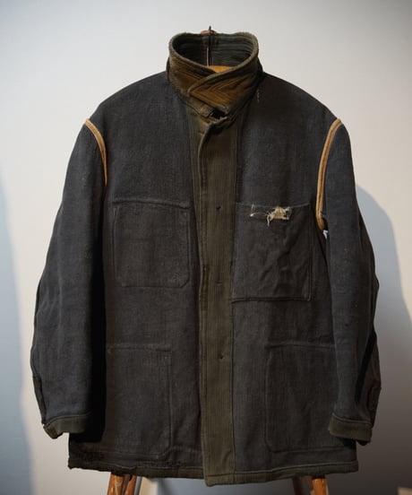 1940s French cotton pique hunting jacket “Le Fermier”