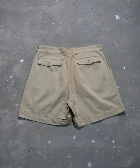 1950~60s French army M-52 chino shorts