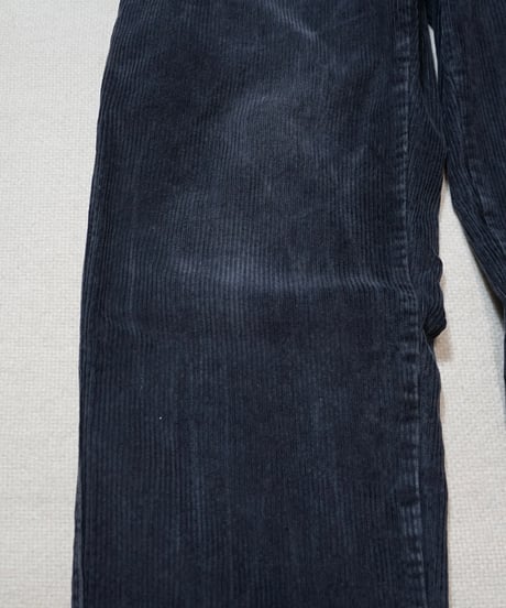 1960~70s German black corduroy logger work pants