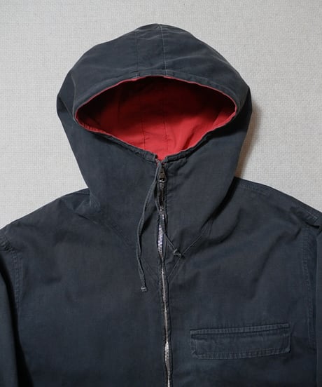 1950s German cotton hooded ski jacket “reversible”