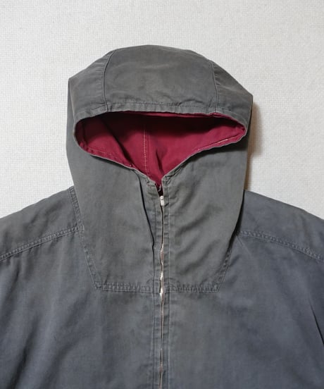 1950s German cotton hooded mountain jacket “reversible”